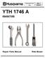 Illustrated Parts List I YTH 1746 A