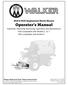 H10 & H19 Implement Hitch Mount. Operator s Manual