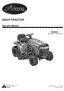 Models  Gear Tractor