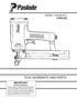 TOOL SCHEMATIC AND PARTS MODEL 4150/38 W14 STAPLER IMPORTANT!