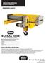 OPERATION, SERVICE & PARTS MANUAL WIRE ROPE HOISTS B, C & D-FRAME MODELS RATED LOADS THRU 20 METRIC TONNE (TOP RUNNING)