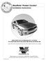 Installation Instructions Ford 4.6 Mustang GT* (3 Valve) P/N: 8N , 8N , 8N , 8N , 8N ENGINEERING, INC.