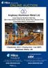 ONLINE AUCTION. Anglesey Aluminium Metal Ltd. 3 September 2013 Closing from 11am (BST) Holyhead, Wales, UK.