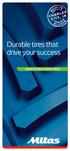 Durable tires that drive your success