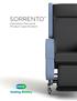 SORRENTO Operation Manual & Product Specification