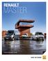 renault MASTER Practical. Comfortable. Durable. drive the change