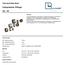 Compression Fittings TR - TP 23/03/2018. Technical Data Sheet