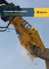 Excavator attachments. Demolition, recycling and earth-moving. Experience our Hydraulic Attachment Tools.