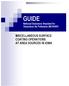GUIDE National Emissions Standard for Hazardous Air Pollutants (NESHAP) MISCELLANEOUS SURFACE COATING OPERATIONS AT AREA SOURCES IN IOWA