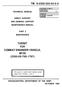 COMBAT ENGINEER VEHICLE, M728 ( ) TM TURRET FOR TECHNICAL MANUAL