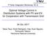 Optimal Voltage Control in Distribution Systems with PV and EV for Cooperation with Transmission Grid