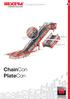 Conveying Systems. ChainCon PlateCon