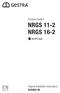 Compact System NRGS 11-2 NRGS Original Installation Instructions English