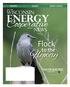 RECIPES ENERGY SAVINGS EVENTS. Since May Flock. to the. Flyway