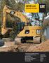 321D LCR. Hydraulic Excavator. Cat C6.4 Engine with ACERT Technology Net Power (ISO 9249) at 1800 rpm