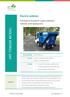 SPP TENDER MODEL. Electric vehicles. Purchase of 8 small EV waste collection vehicles, with tipping tank. 8 electric vehicles for waste collection
