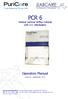 PCR 6. Operators Manual. Vertical Laminar Airflow Cabinet with U.V. Sterilisation. Issue 05 September 2013