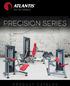 FEEL THE STRENGTH PRECISION SERIES PRODUCT CATALOG 1