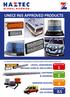 UNECE R65 APPROVED PRODUCTS