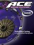 Performance Catalog. For Street Car and Diesel Pickup Applications