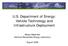U.S. Department of Energy: Vehicle Technology and Infrastructure Deployment