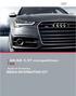 Audi of America 2017 Audi A6 / S6. REVISED June 2016 All information subject to change. For additional media inquiries, contact:
