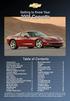 Getting to Know Your Corvette