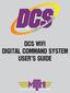 DCS WiFi Digital Command System User s Guide