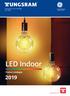 Innovation is our heritage EST European Producer Lighting Solutions. LED Indoor. Product catalogue. tungsram.com 1