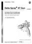 Delta Spray XT Gun. Instructions - Parts C