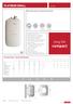 Wall-hung electric storage water heater POLYURETHANE INSULATION IP25