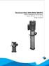 Technical Data 50Hz/60Hz DIN/IEC. Vertical centrifugal immersible pumps series: DPVCI Design Version B