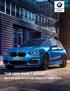 THE NEW BMW 1 SERIES. DEALER SPECIFICATION GUIDE OCTOBER 2018.