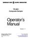 Operator s Manual. TR-4001 Composite Sampler. Version 1.1. Durham Geo Slope Indicator 2175 West Park Court Stone Mountain, GA USA