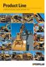 Product Line CATERPILLAR MACHINES, ENGINES AND WORK TOOLS