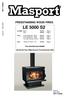 FREESTANDING WOOD FIRES LE 5000 S2. LE 5000 Black Page 2 Grey Page 2