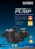 pump Hydrostorm ECO-V Energy Saving Variable 3 Speed Pump