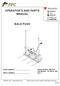 OPERATOR S AND PARTS MANUAL BALE PUSH. Part Number: LAF1901 & 1959 MODEL NUMBER: Rev. 2