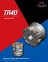 TR4D. High Feed Radius Mill. New Product News No. H1901A