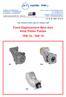 Fixed Displacement Bent Axis Axial Piston Pumps TPB 70 - TAP 70