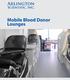 Mobile Blood Donor Lounges