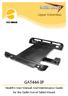 Upper Extremities USER MANUAL GAT444-IP. Stealth s User Manual And Maintenance Guide for the Gatlin Swivel Tablet Mount