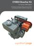 E1186X Breather Kit. For Yanmar L48N Engines