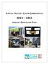 CAPITAL DISTRICT CLEAN COMMUNITIES ANNUAL OPERATING PLAN