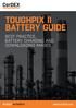 TOUGHPIX II BATTERY GUIDE BEST PRACTICE, BATTERY CHARGING AND DOWNLOADING IMAGES