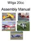 Wilga 20cc. Assembly Manual