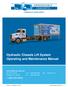 Hydraulic Chassis Lift System Operating and Maintenance Manual