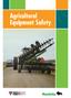 Agricultural Equipment Safety