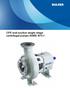 CPE end-suction single-stage centrifugal pumps ASME B73.1