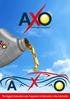LUBRICANTS & GREASE. The biggest innovation ever happened in lubricants is Axo lubricants